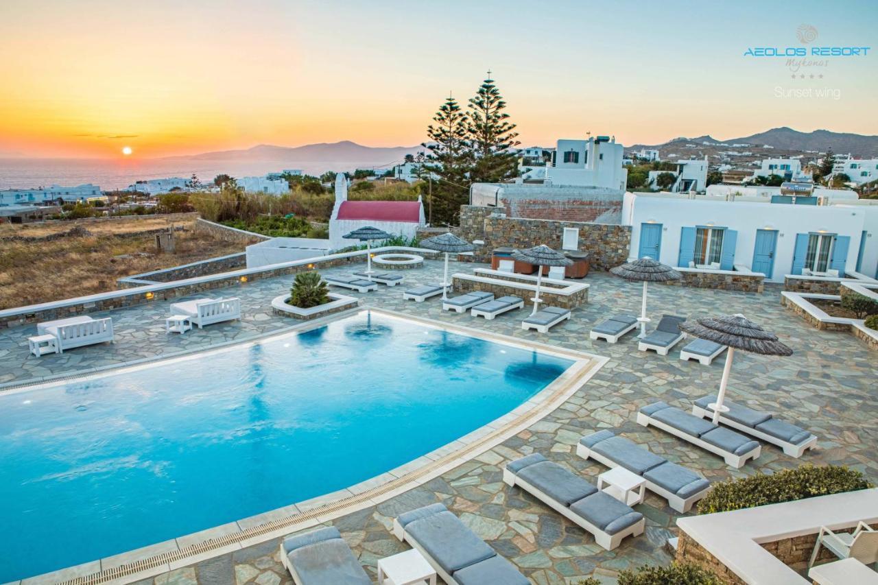 Aeolos Resort Mykonos Town Exterior foto